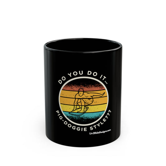 Pig-Doggie Style Surfer Mug